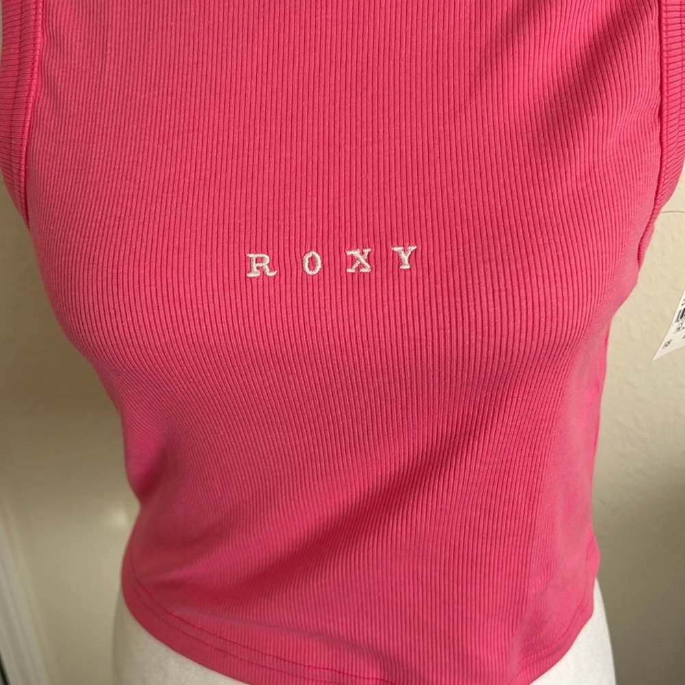 NWT Roxify Fitted Ribbed Tank large - Picture 2 of 5
